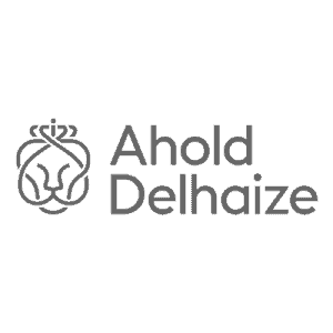 Het logo van Ahold Delhaize