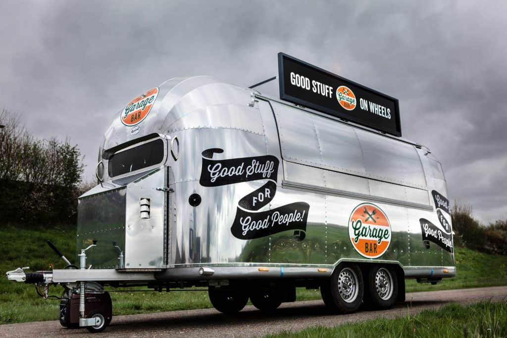 Garagebar case - Food trailer - Food Truck Company