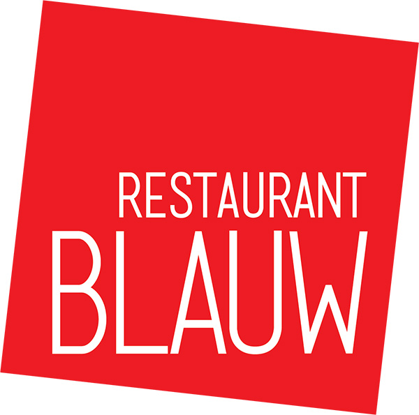 Restaurant blauw logo